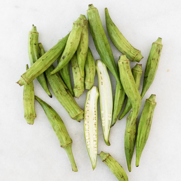 Picture of local okra